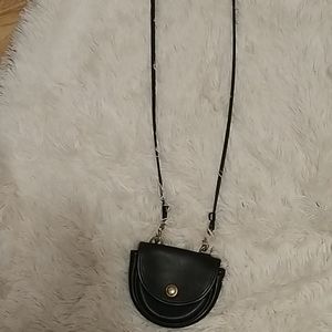 Coach Miniature leather saddle bag